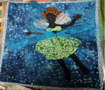 Angel Wall Hanging Quilt Craft! 